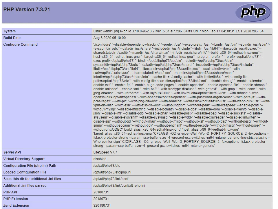 php.ini