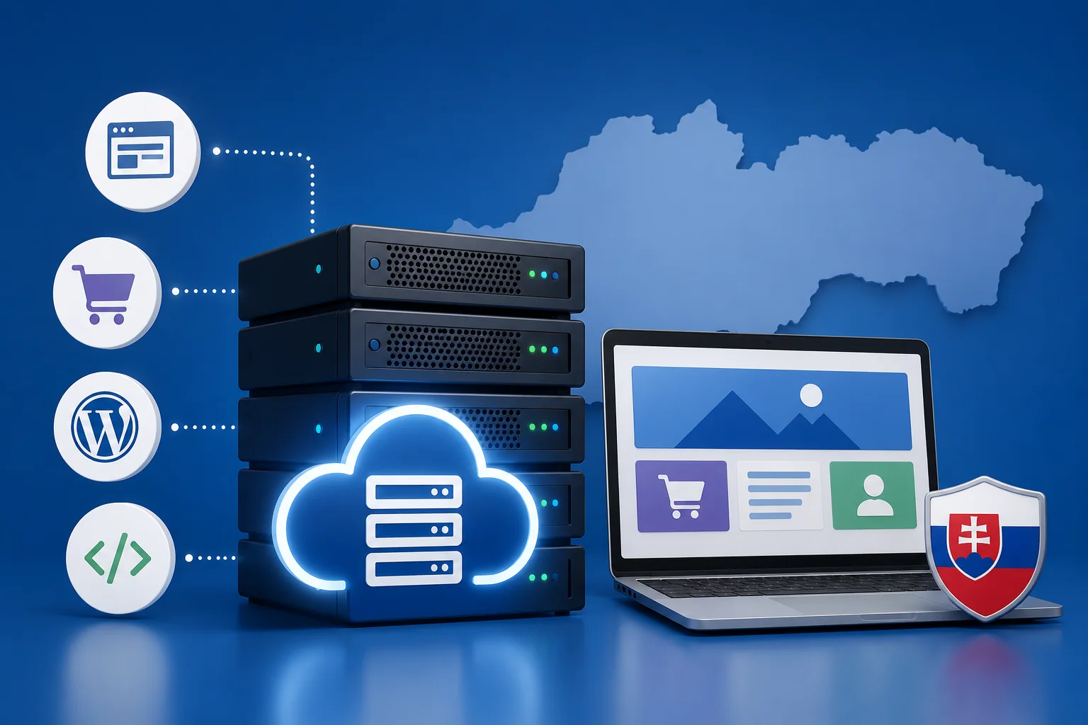 Najlepší webhosting na Slovensku: ako vybrať podľa typu webu