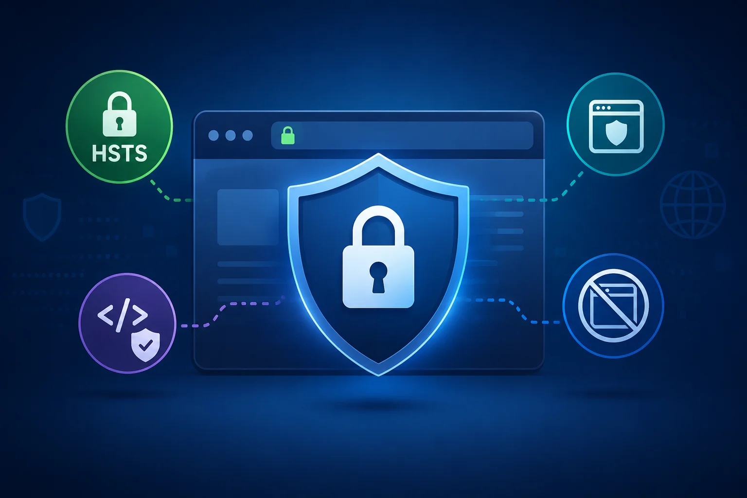 security headers HSTS CSP X-Frame-Options website protection