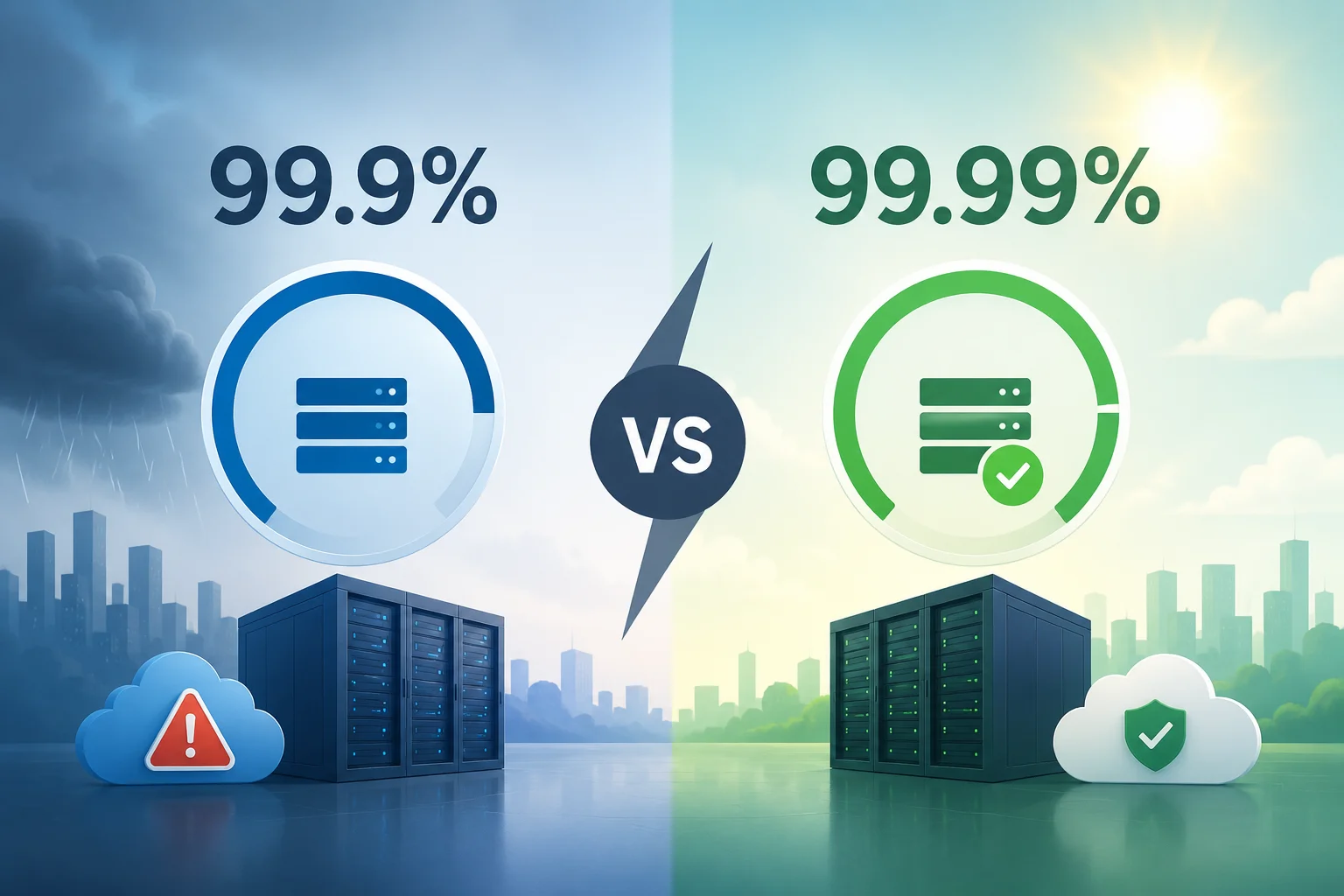 Uptime SLA Explained: 99.9% vs 99.99% Downtime Compared