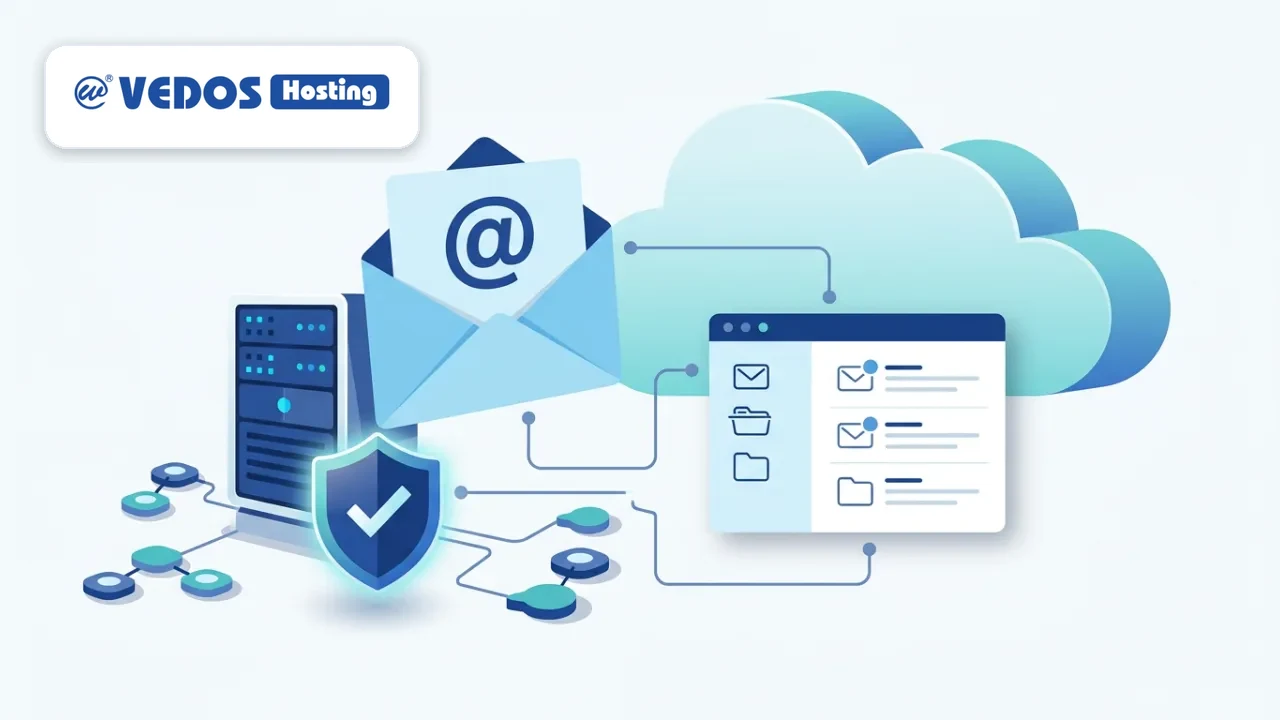 VEDOS Mailhosting recenze 2026: e-mail na vlastní doméně